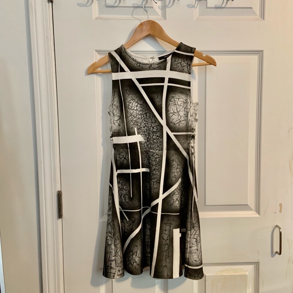 Skater Dress Up-Cycle Unique Art, Small, $17
